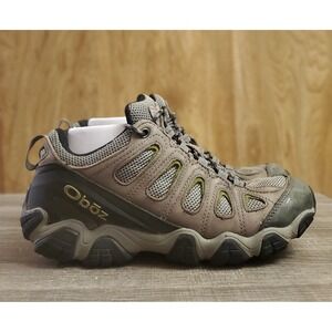 Oboz Sawtooth II Leather Hiking Shoes Womens Size 9 Brown